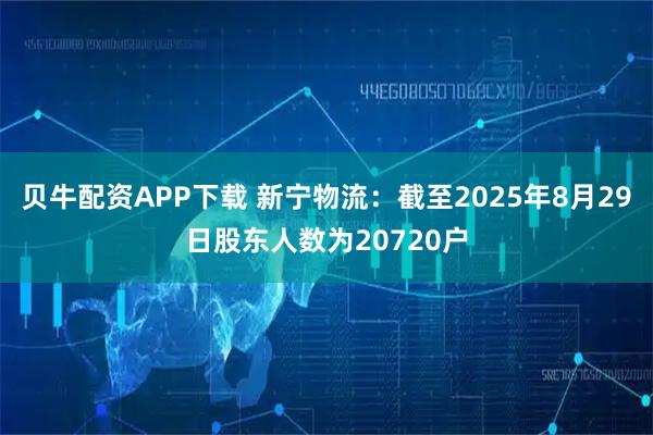贝牛配资APP下载 新宁物流：截至2025年8月29日股东人数为20720户